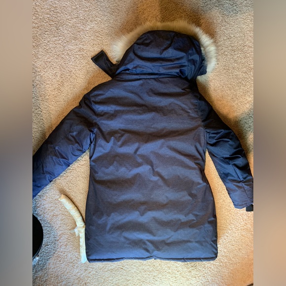 Triple FAT Goose Astraea down parka womens 2XL navy - Picture 4 of 8